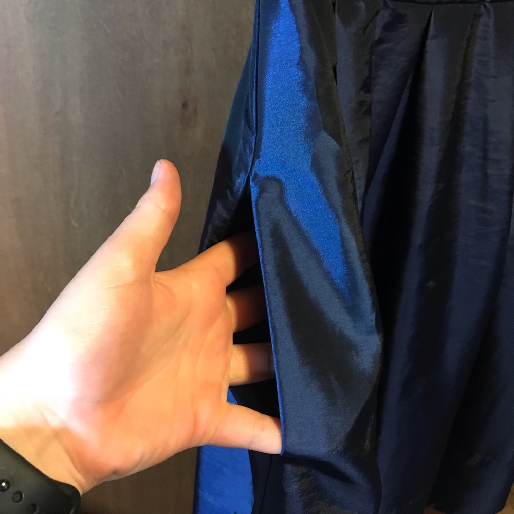 Blue semi formal dress